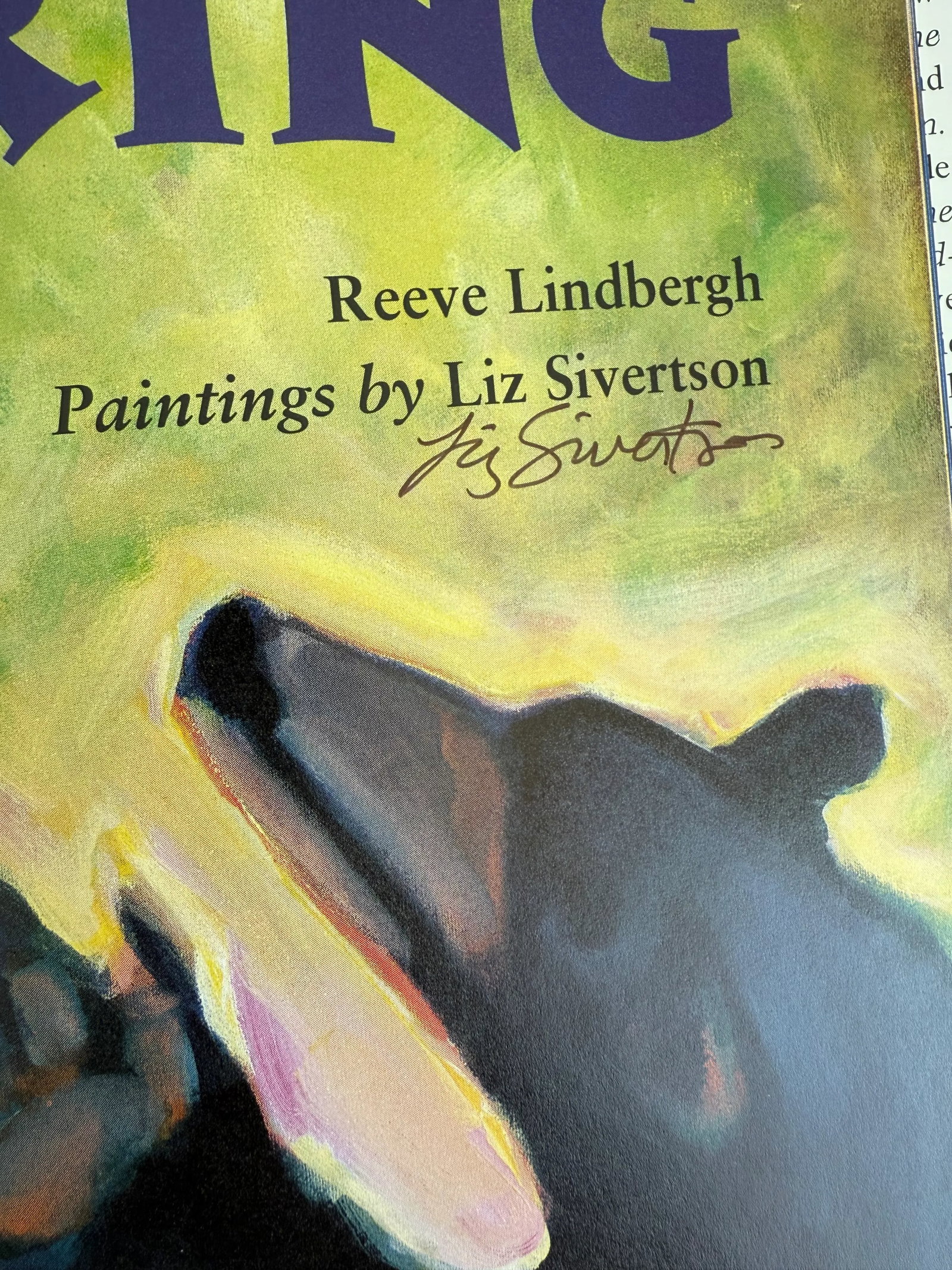 Artist Signed Children's Hardcover Book First Edition 1997 - 2