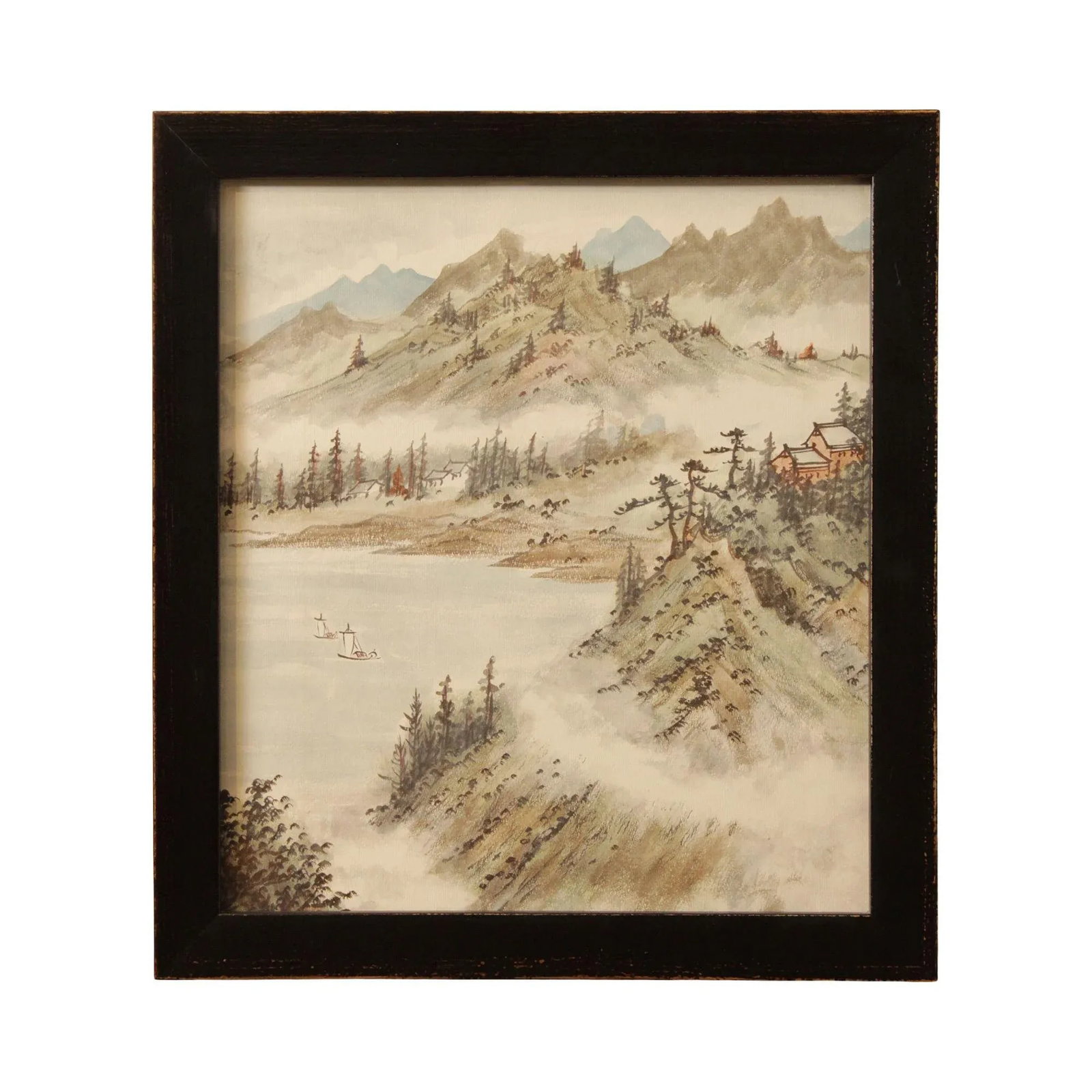Palladio Custom Frame Asian Landscape Fine Art Print - 13