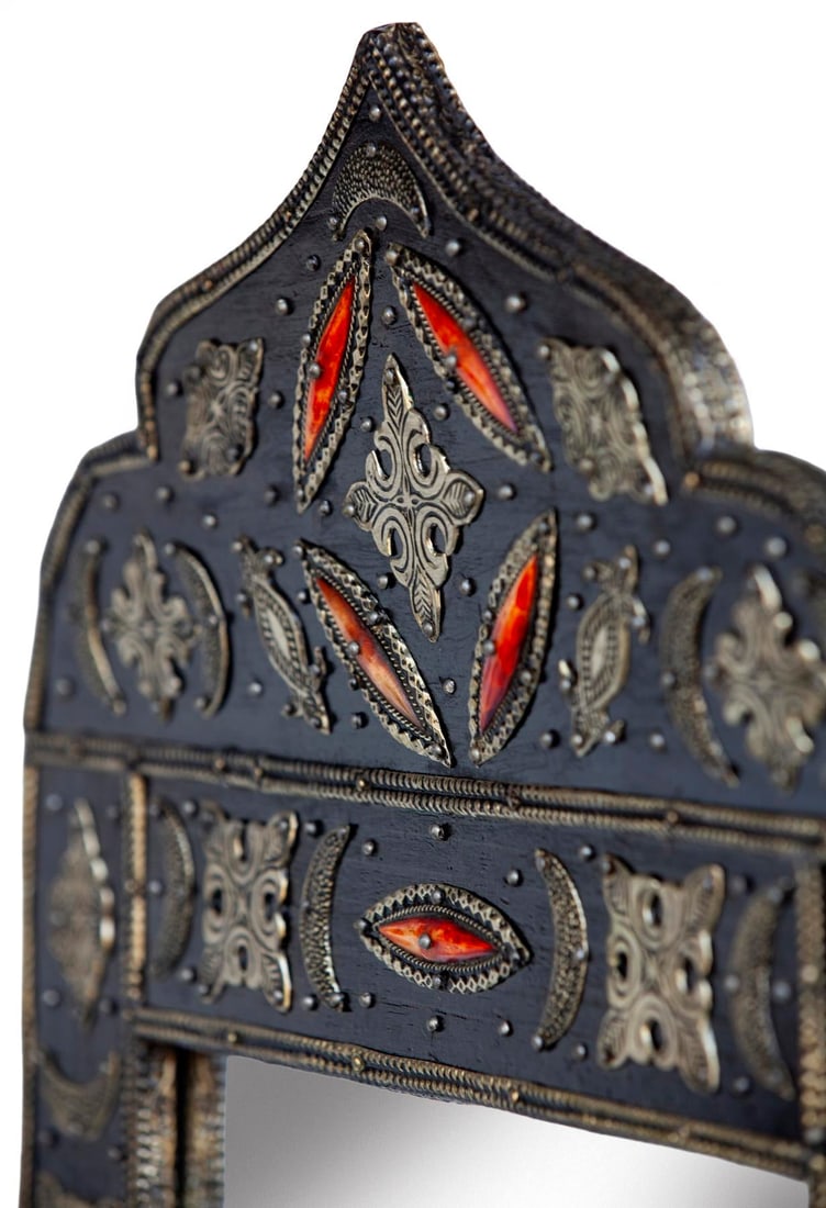Vintage Handcrafted Moroccan Mirror - 4