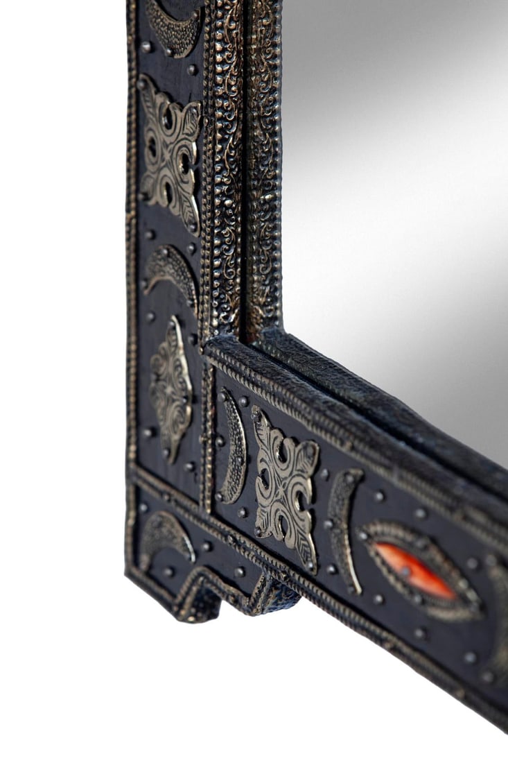 Vintage Handcrafted Moroccan Mirror - 6
