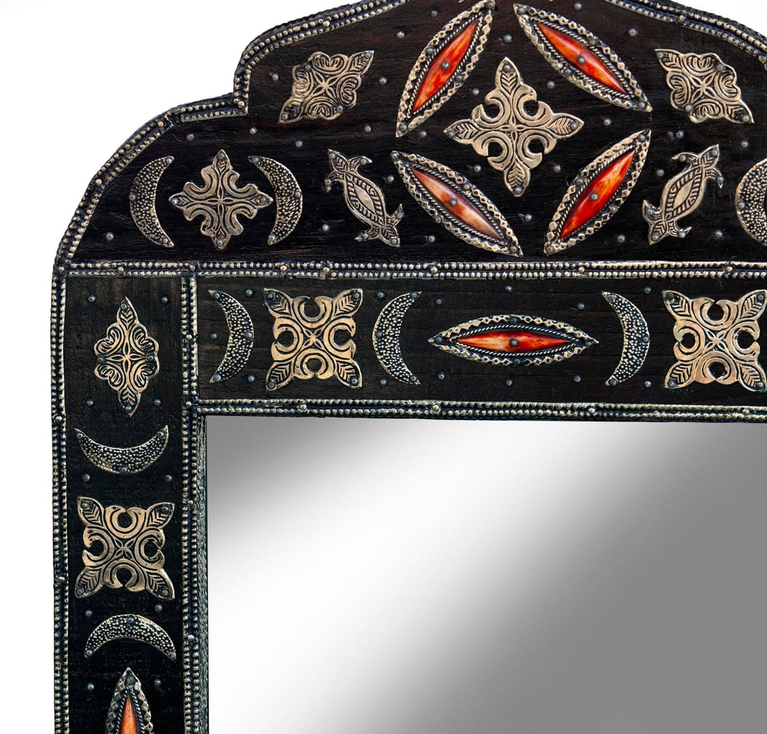 Vintage Handcrafted Moroccan Mirror - 7