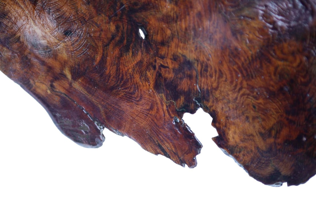 Vintage MCM Live Edge Coffee Table - 8