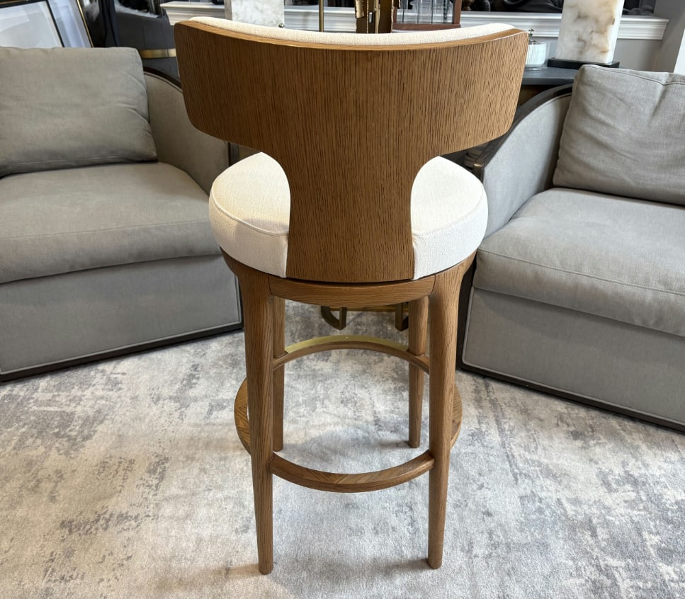 Rh Ligne High Back Swivel Bar Stool - Single - 9