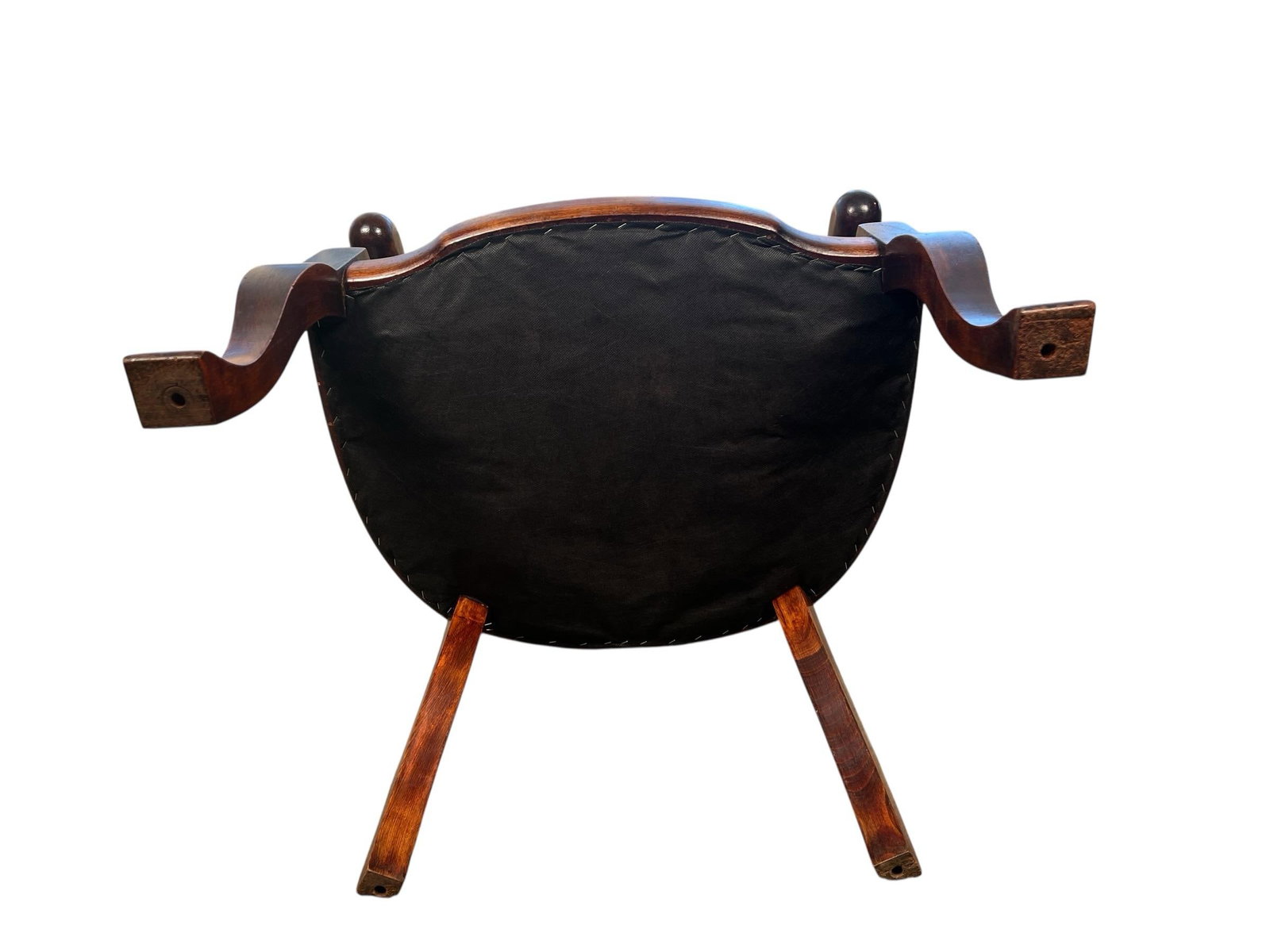 Early 20th Century Empire Scroll Chair in the Fashion of Muelller - 3