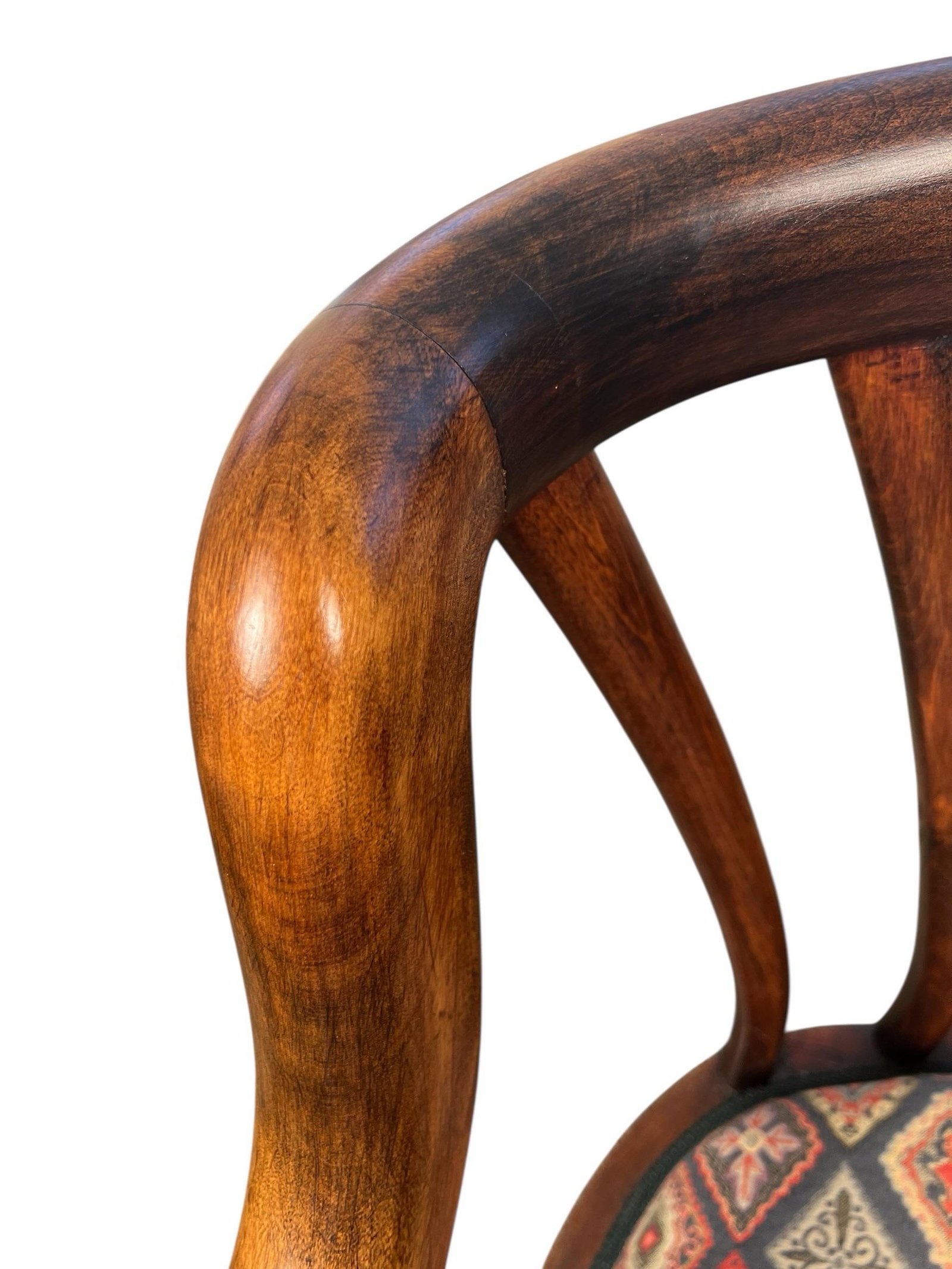 Early 20th Century Empire Scroll Chair in the Fashion of Muelller - 8