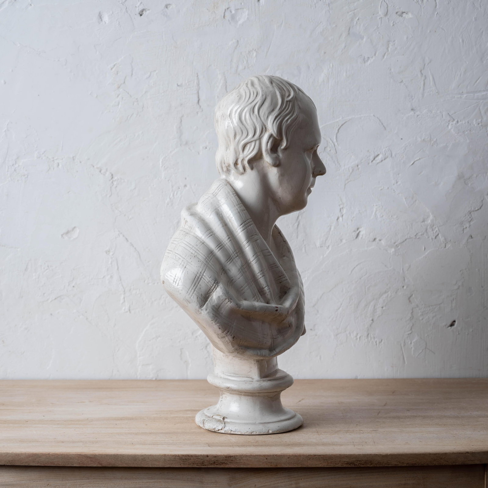 After Sir Francis Chantrey, Library Bust of Sir Walter Scott, Circa 1840 - 5