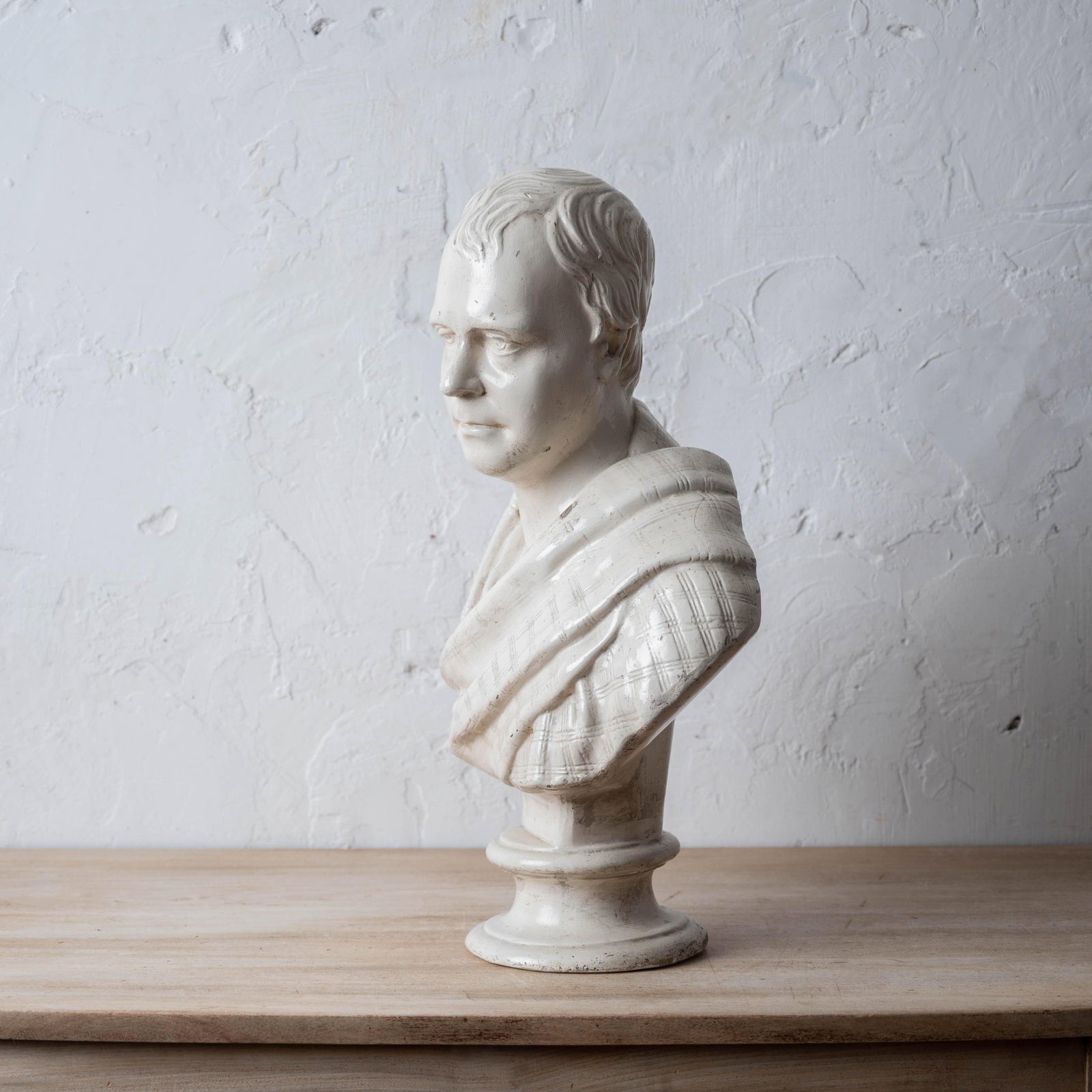After Sir Francis Chantrey, Library Bust of Sir Walter Scott, Circa 1840 - 7