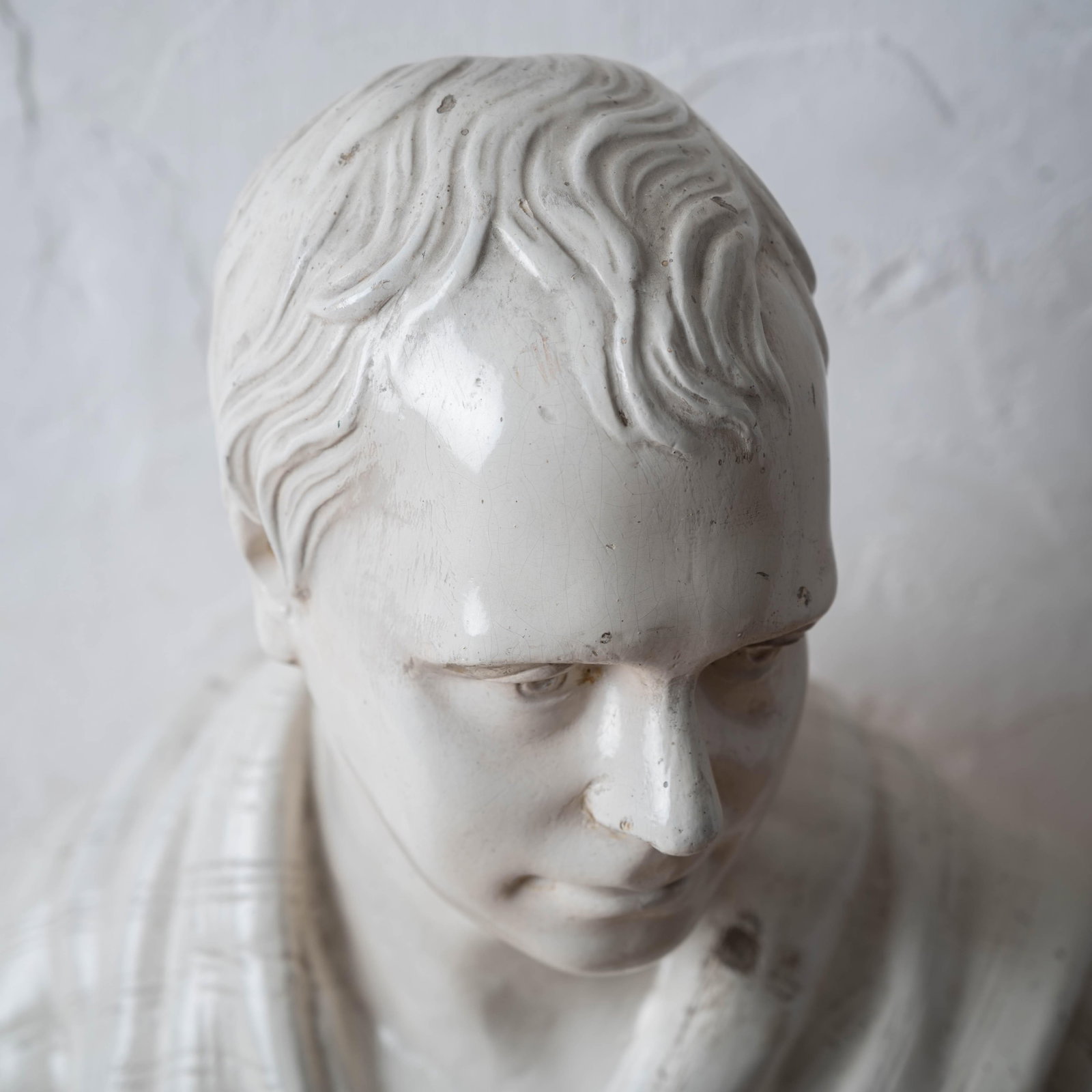 After Sir Francis Chantrey, Library Bust of Sir Walter Scott, Circa 1840 - 9