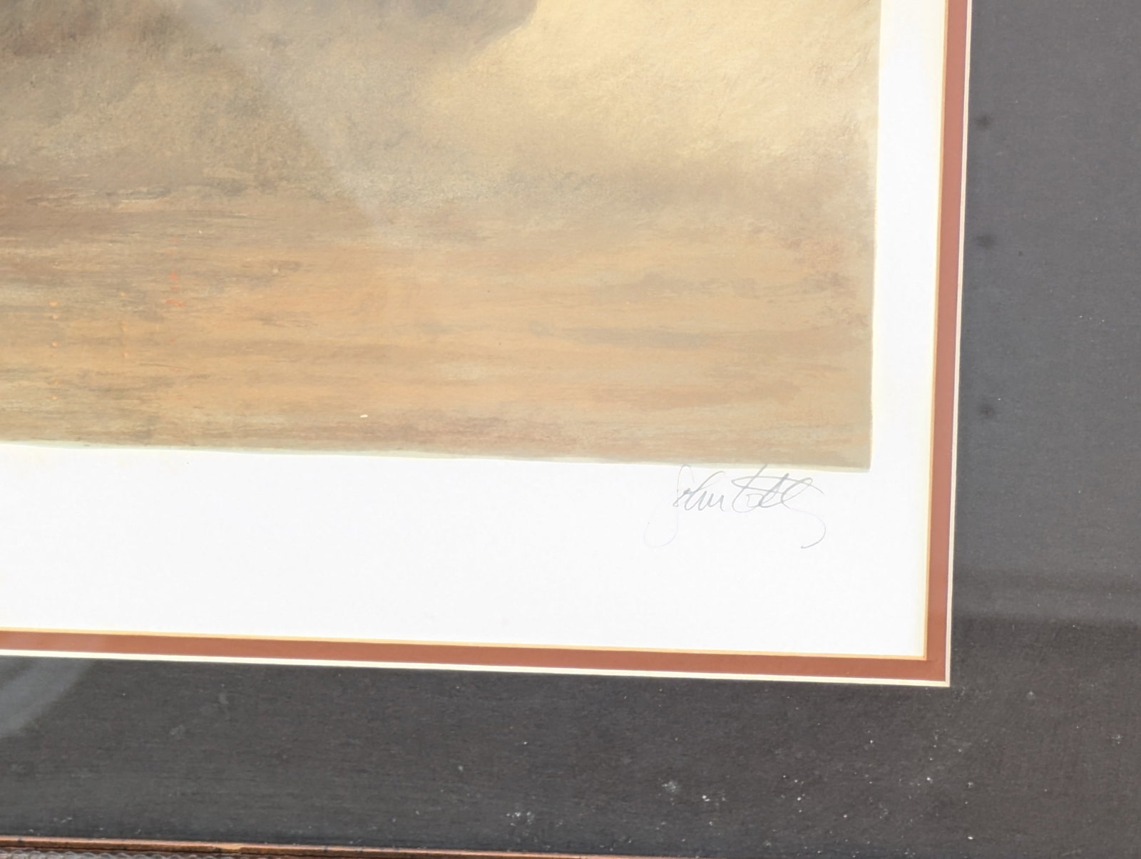 1980s "Liberty Ship" Original Serigraph by John Kelly, Signed #65/250 Framed - 3