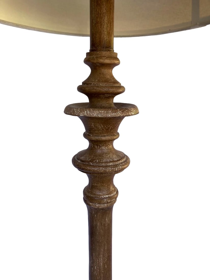 Vintage Spindled Floor Lamp - 7