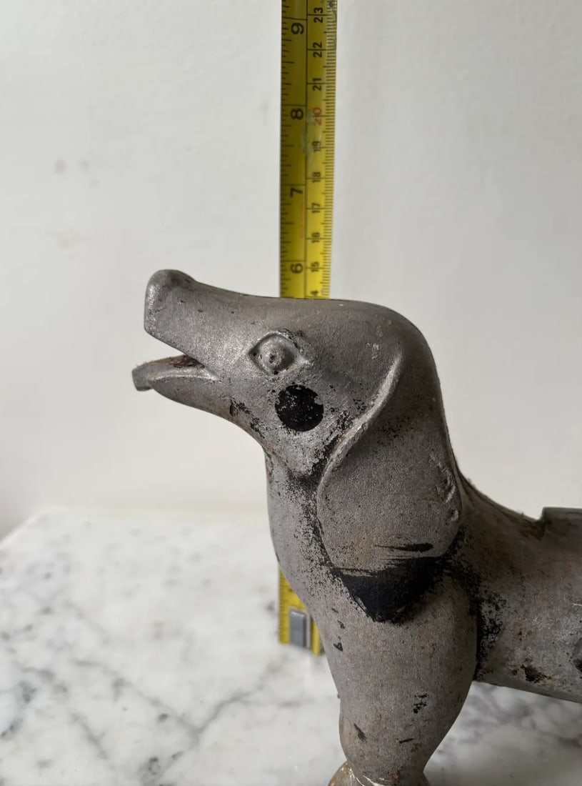 Dachshund Antique Mixed Metal Door Stop - 2