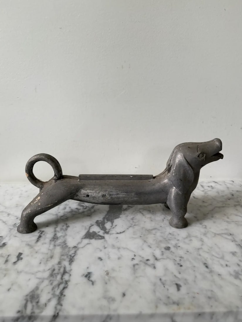 Dachshund Antique Mixed Metal Door Stop - 5
