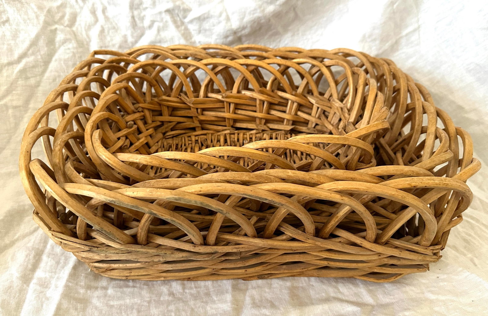 Vintage French Nesting Baskets - 9