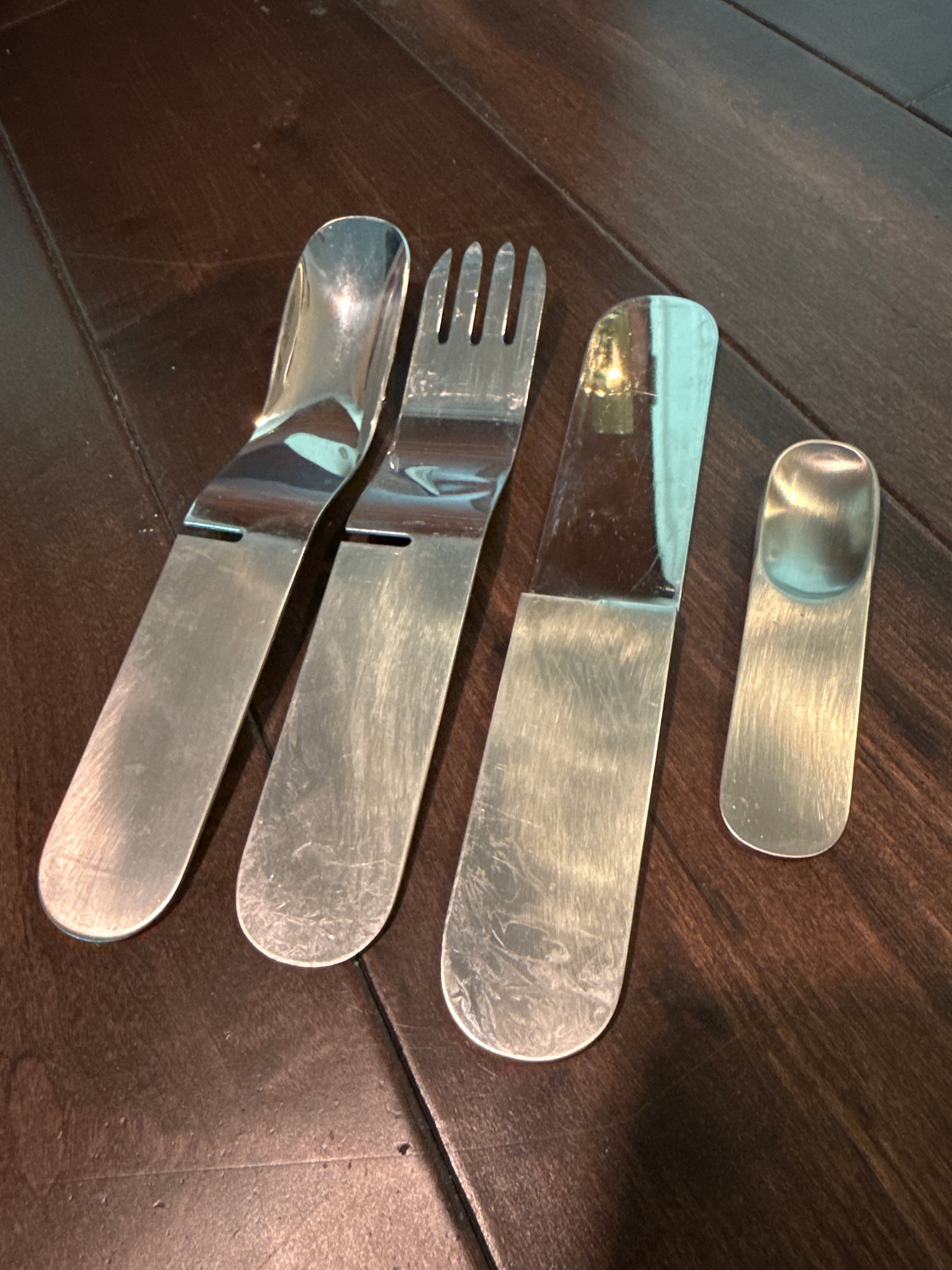 1970s Villeroy & Boch Modernist Flatware Utensils Set - 47 Pieces - 4