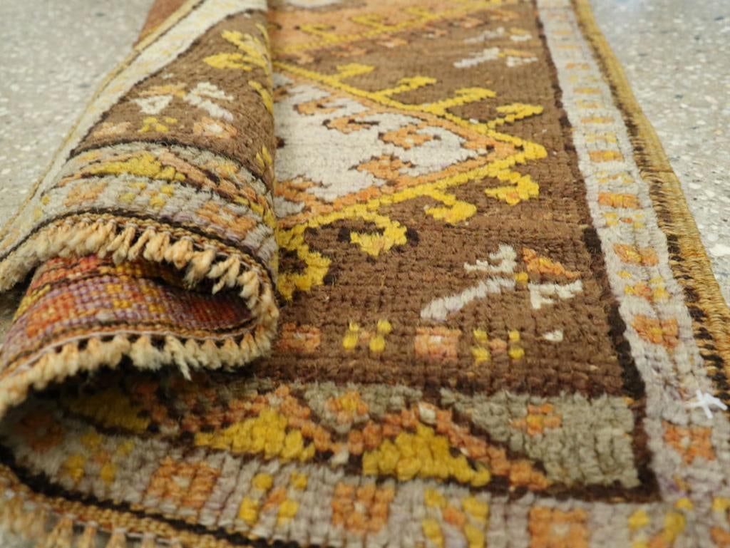 Galerie Shabab Collection Mid-20th Century Turkish Anatolian Throw Rug - 6