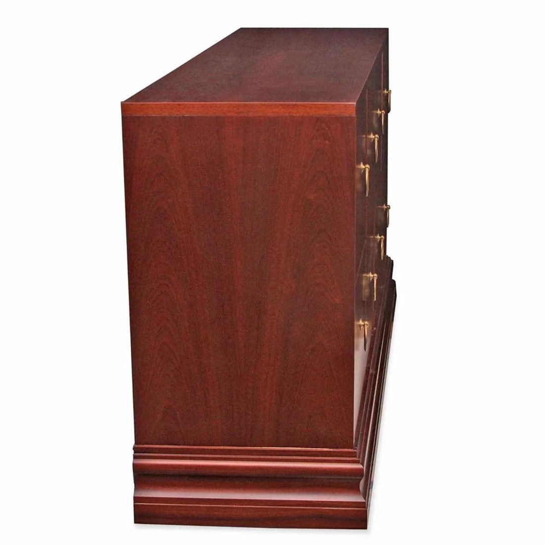 1990s Modern Mahogany Dresser or Credenza - 2