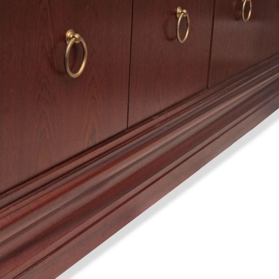 1990s Modern Mahogany Dresser or Credenza - 3