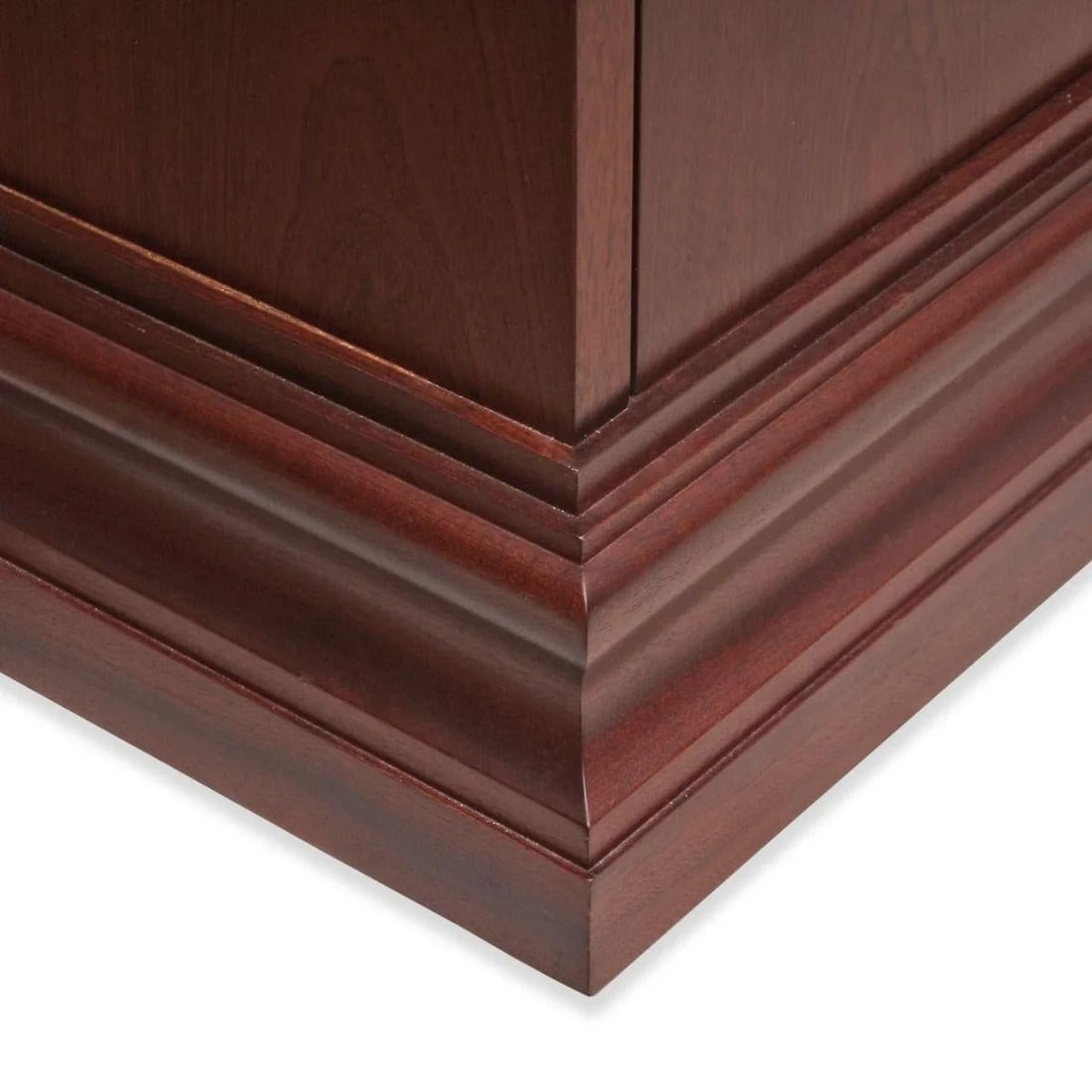 1990s Modern Mahogany Dresser or Credenza - 6