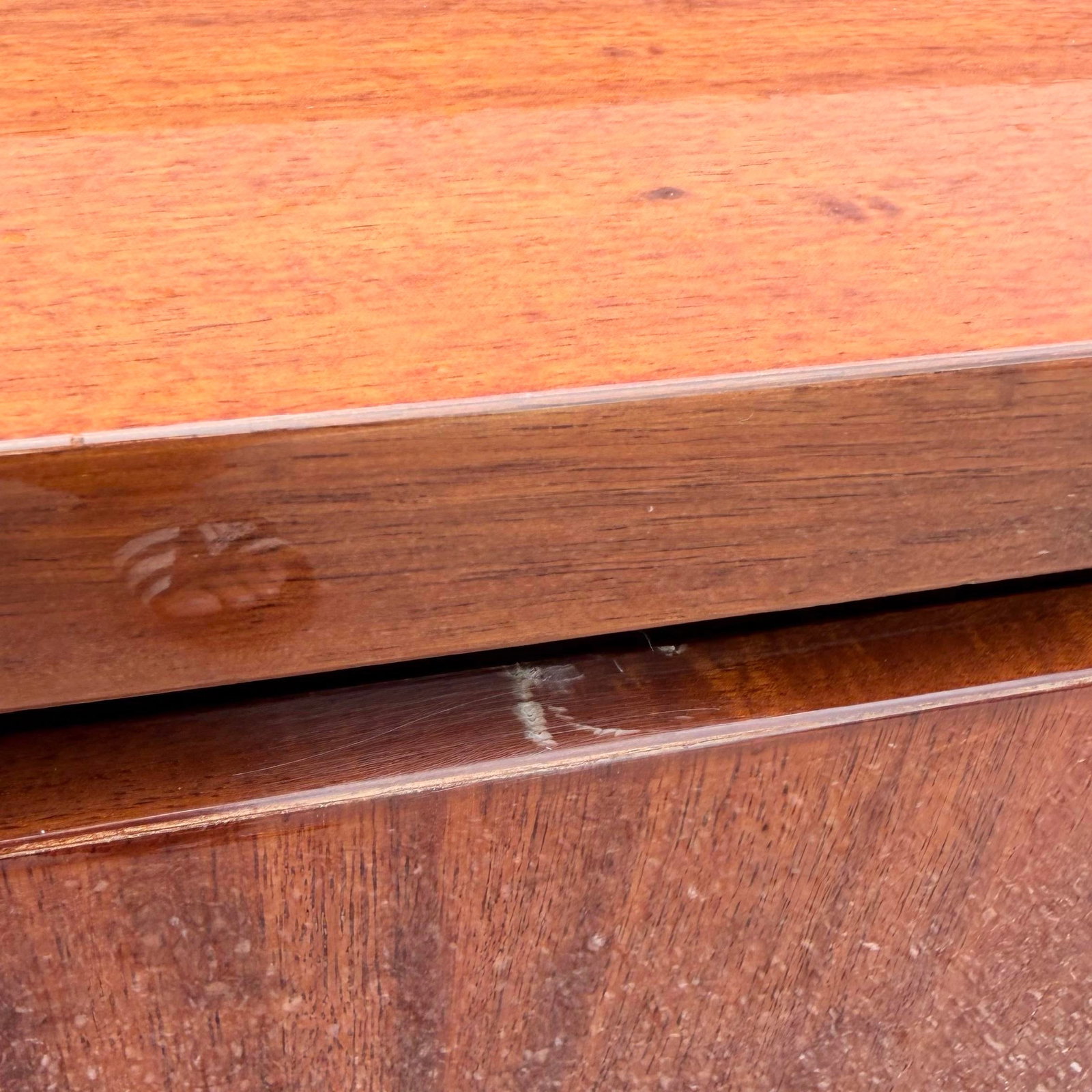 Vintage "Elan" Black Lacquered Koa Wood Cabinets by Henredon - A Pair - 12