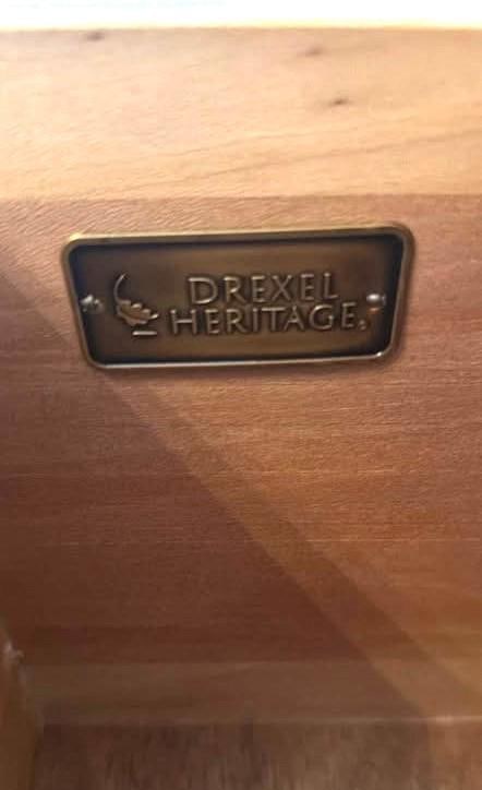 Drexel Heritage 'American Themes' Vintage Distressed Maple Armoire - Made in North Carolina in 1992 - 3