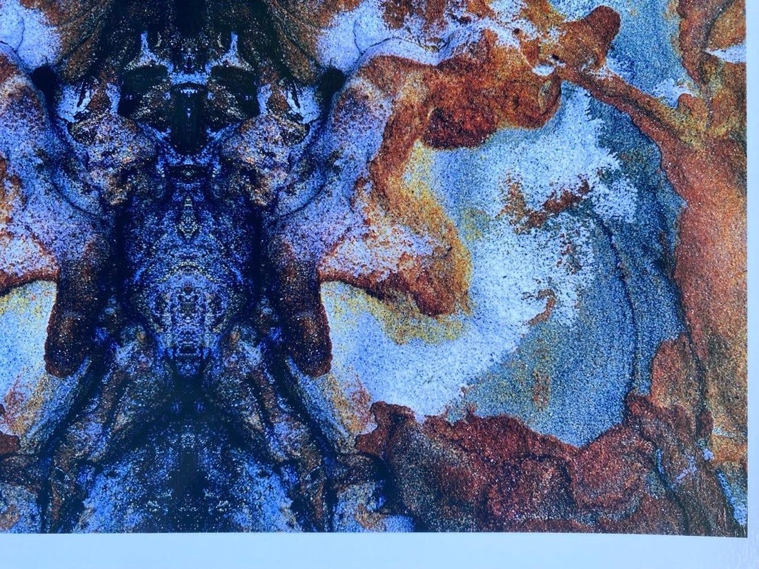 Sandstone - 1, Point Lobos June 1982/March 2009 Original Artwork by Clifford Baker - 5