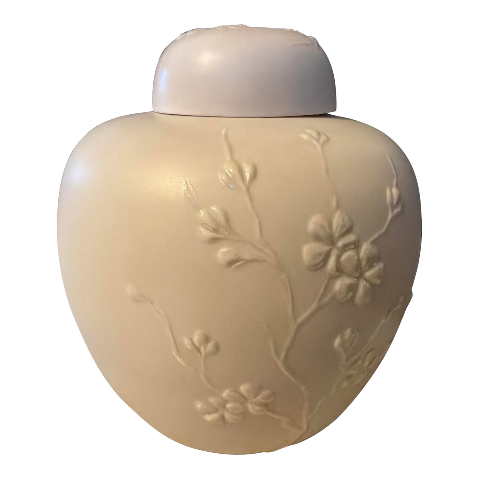 1980s Rare Patricia Hinde St. Simons Island Ga Signed Studio Pottery Lidded Ginger Jar: This exquisite, handcrafted studio pottery ginger jar is a rare vintage masterpiece from the peak of the active career (circa 1970s-1980s) of the celebrated Georgia ceramic artist Patricia Hinde (1917