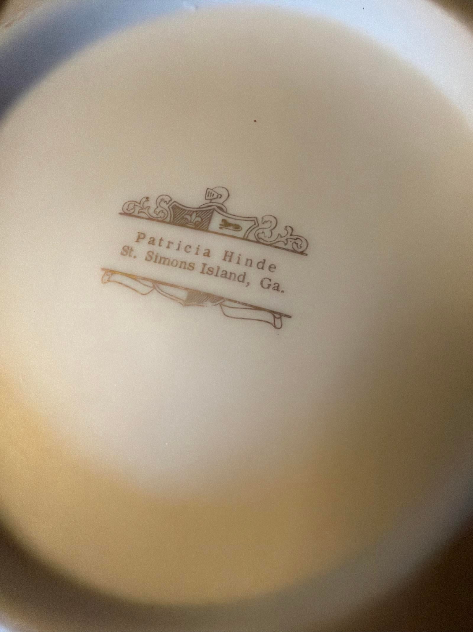 1980s Rare Patricia Hinde St. Simons Island Ga Signed Studio Pottery Lidded Ginger Jar - 9