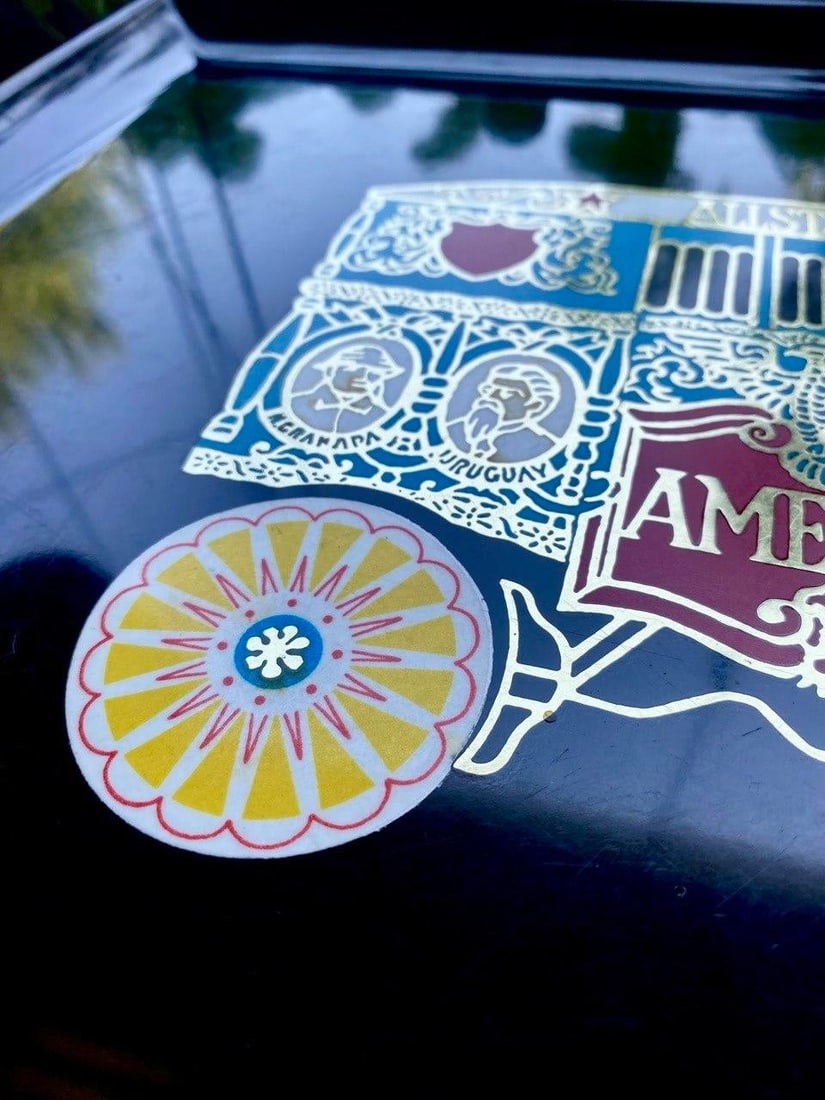 Vintage Couroc of Monterey "America" Circus Wagon Tray | Barnum & Bailey Commemorative Design | Mid- - 8