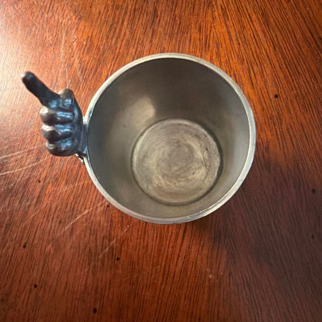 Antique Abercrombie & Fitch Co. By James Dixon & Sons "One Finger" Jigger / Shot - 5