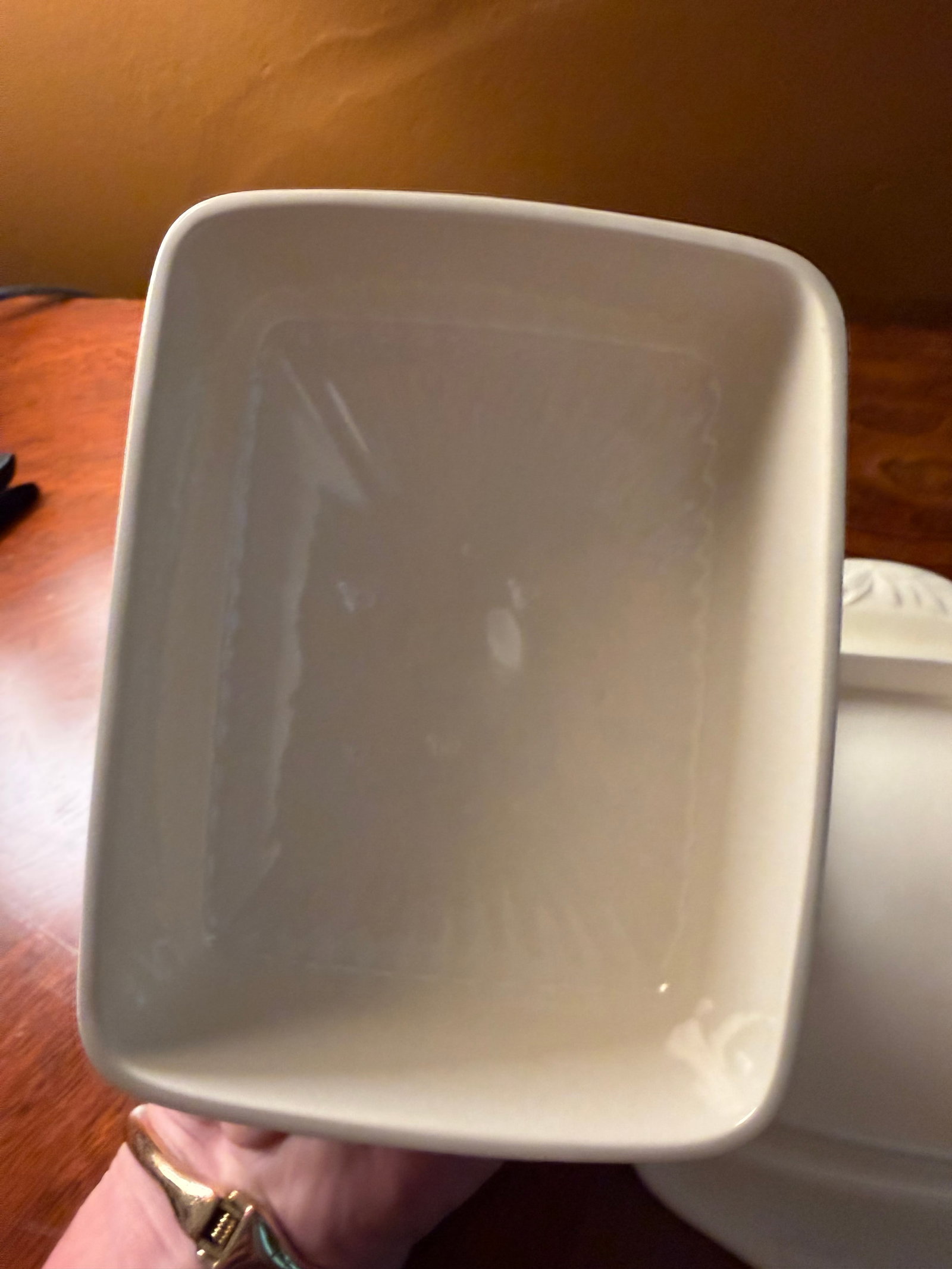 Vintage Wedgwood Edme Queen's Ware With Ivy Covered Butter Dish - 5