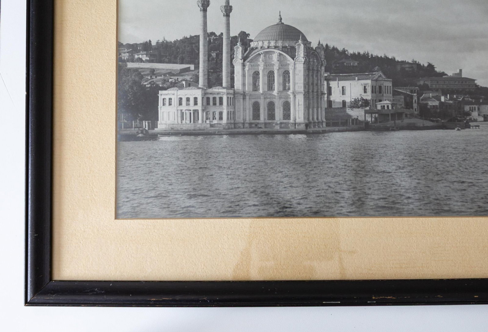 20th Century Black and White Photograph of Ortakoy Mosque in Istanbul Turkey - 3