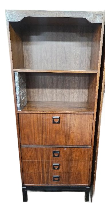 Vintage Drexel Mid-Century Modern Secretary Bookcase & Wall Unit (1 of 12)
