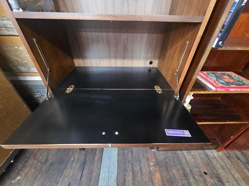 Vintage Drexel Mid-Century Modern Secretary Bookcase & Wall Unit - 5