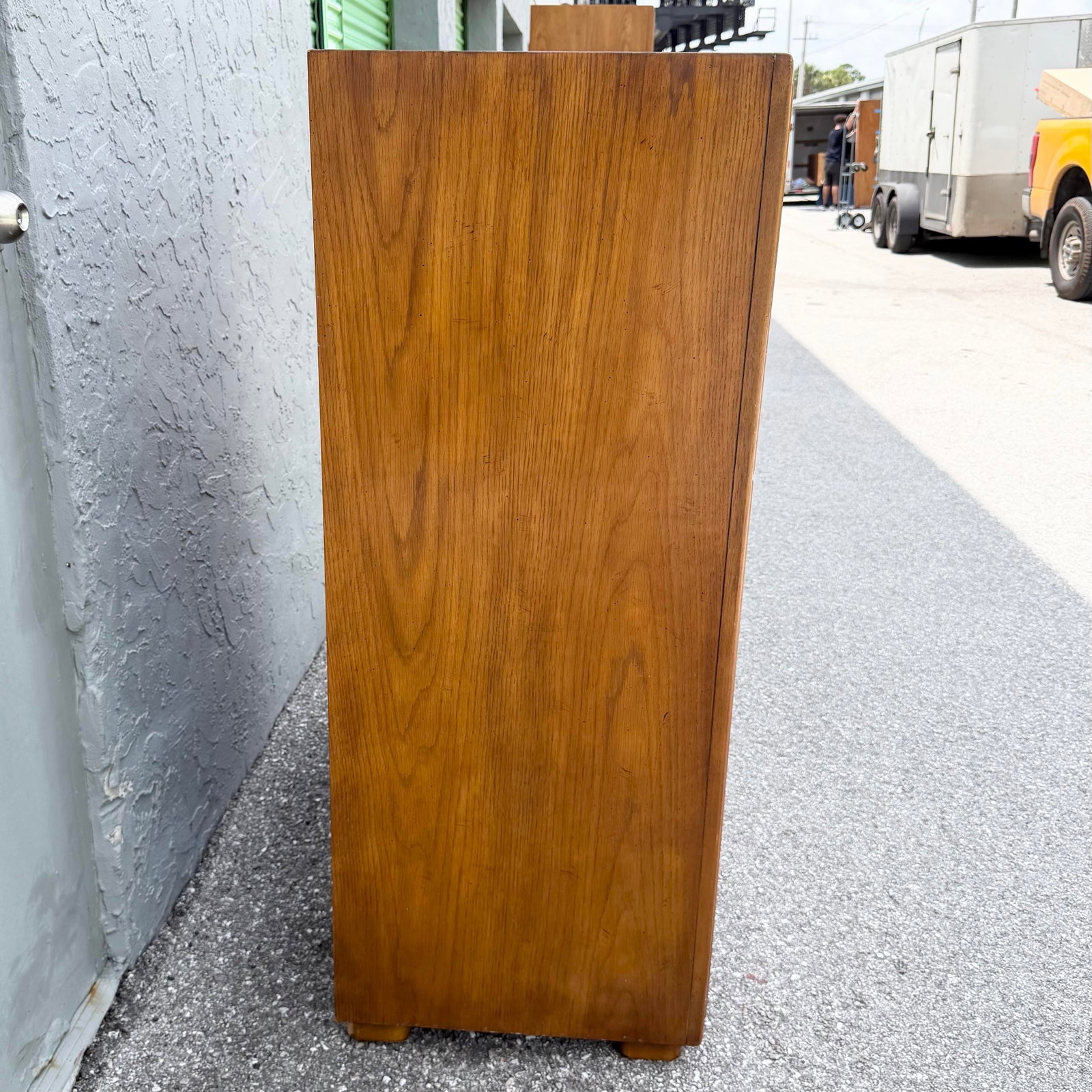 Drexel "Passages" Campaign Style Highboy Dresser - 6