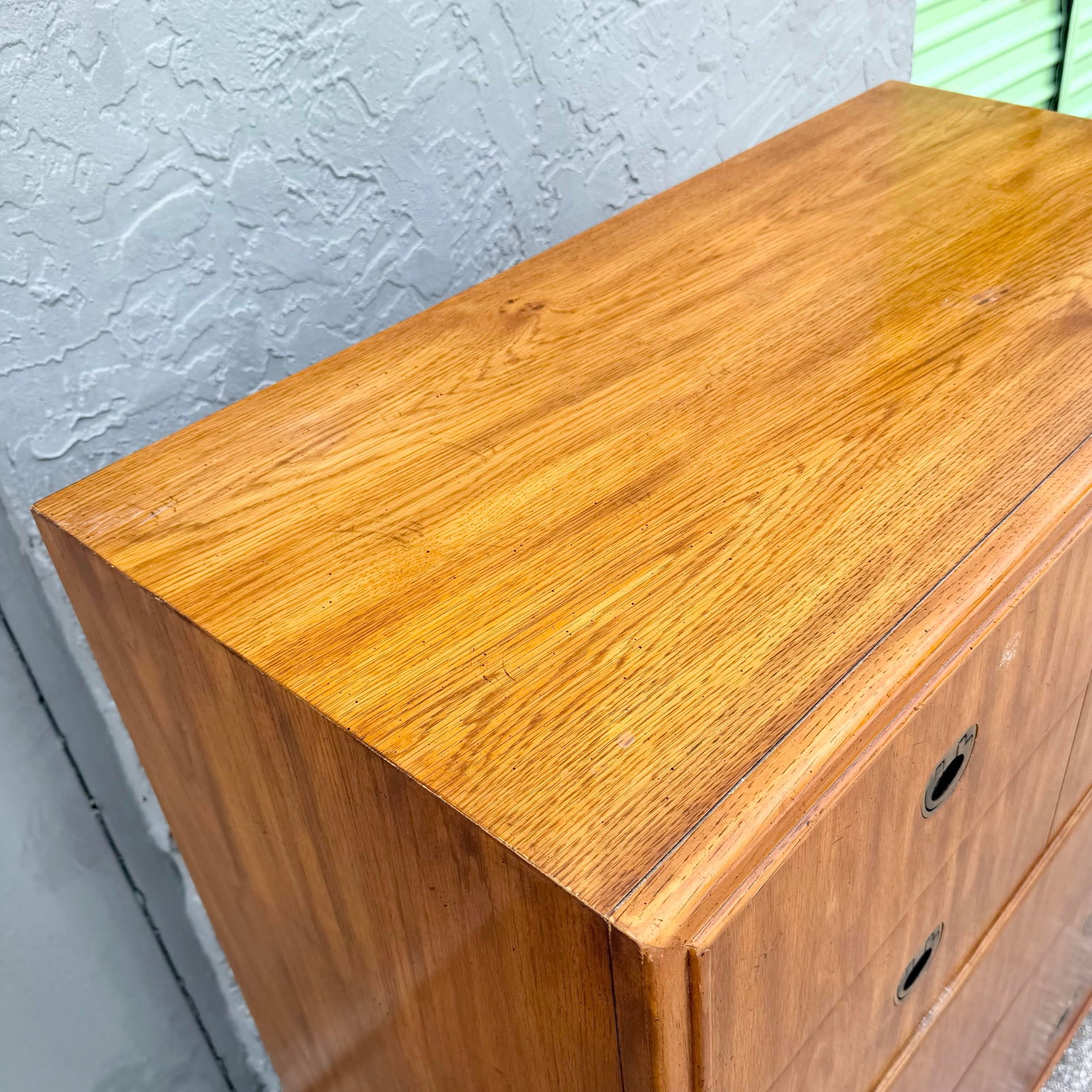 Drexel "Passages" Campaign Style Highboy Dresser - 7