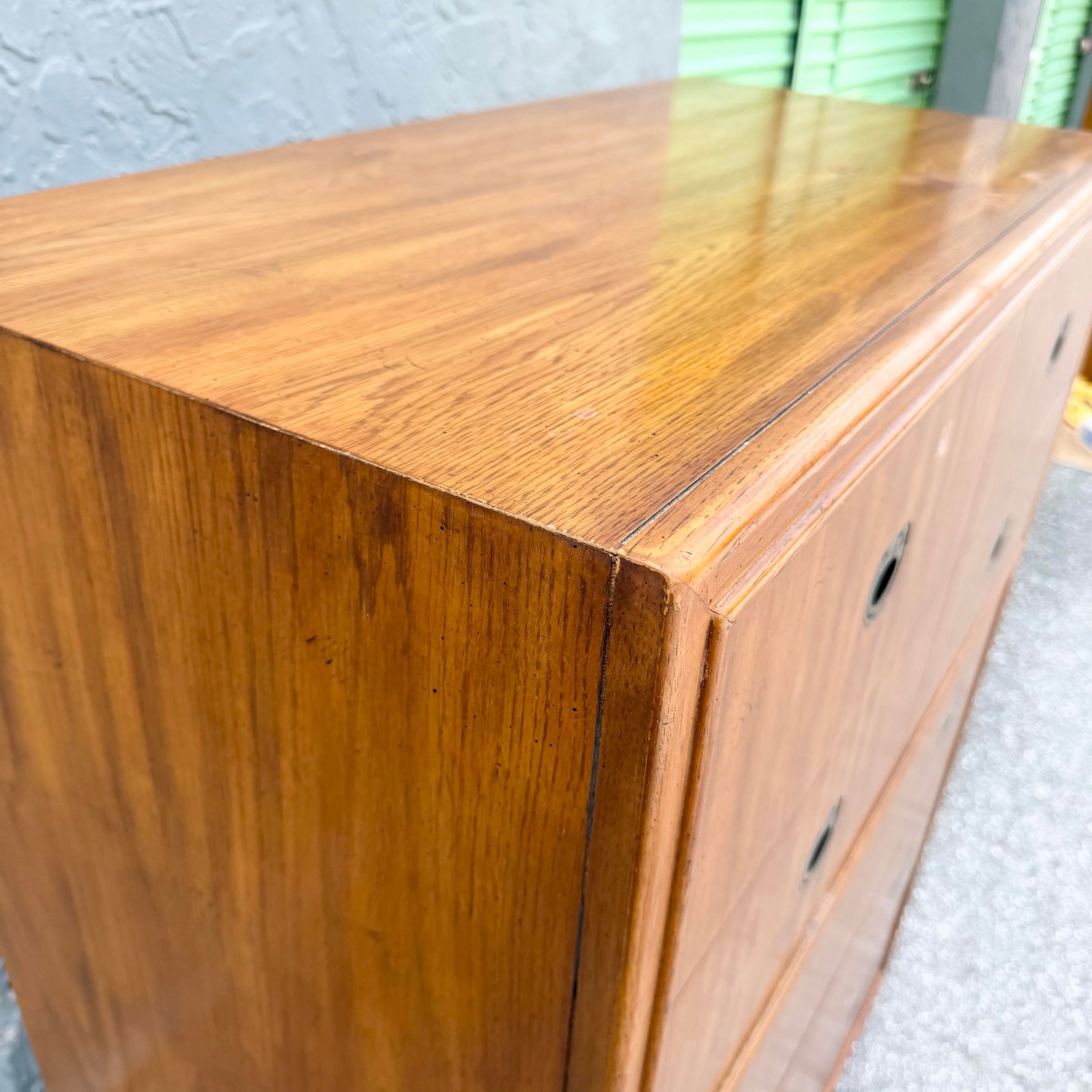 Drexel "Passages" Campaign Style Highboy Dresser - 9