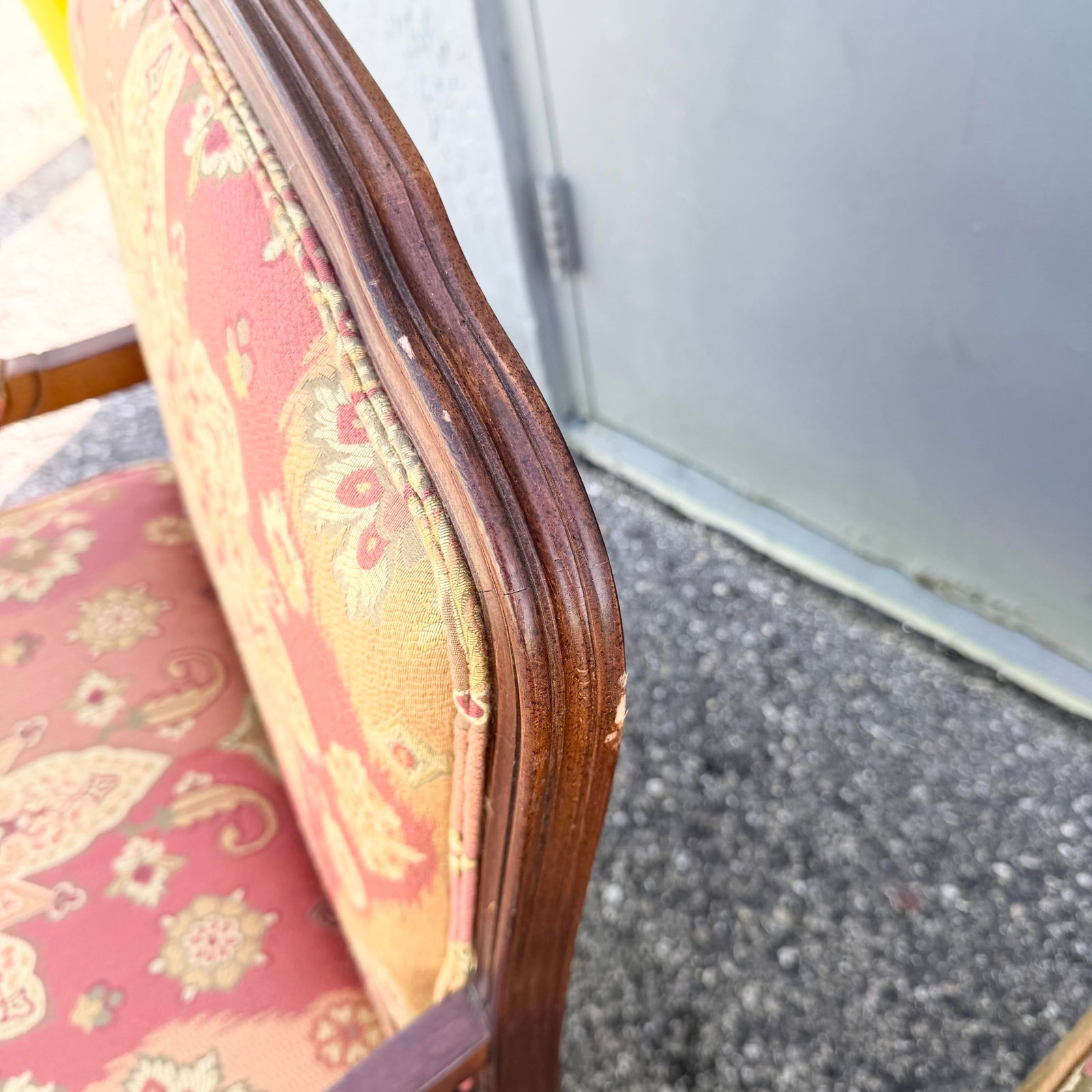 Vintage French Provincial Lounge Chairs by Woodmark - A Pair - 4