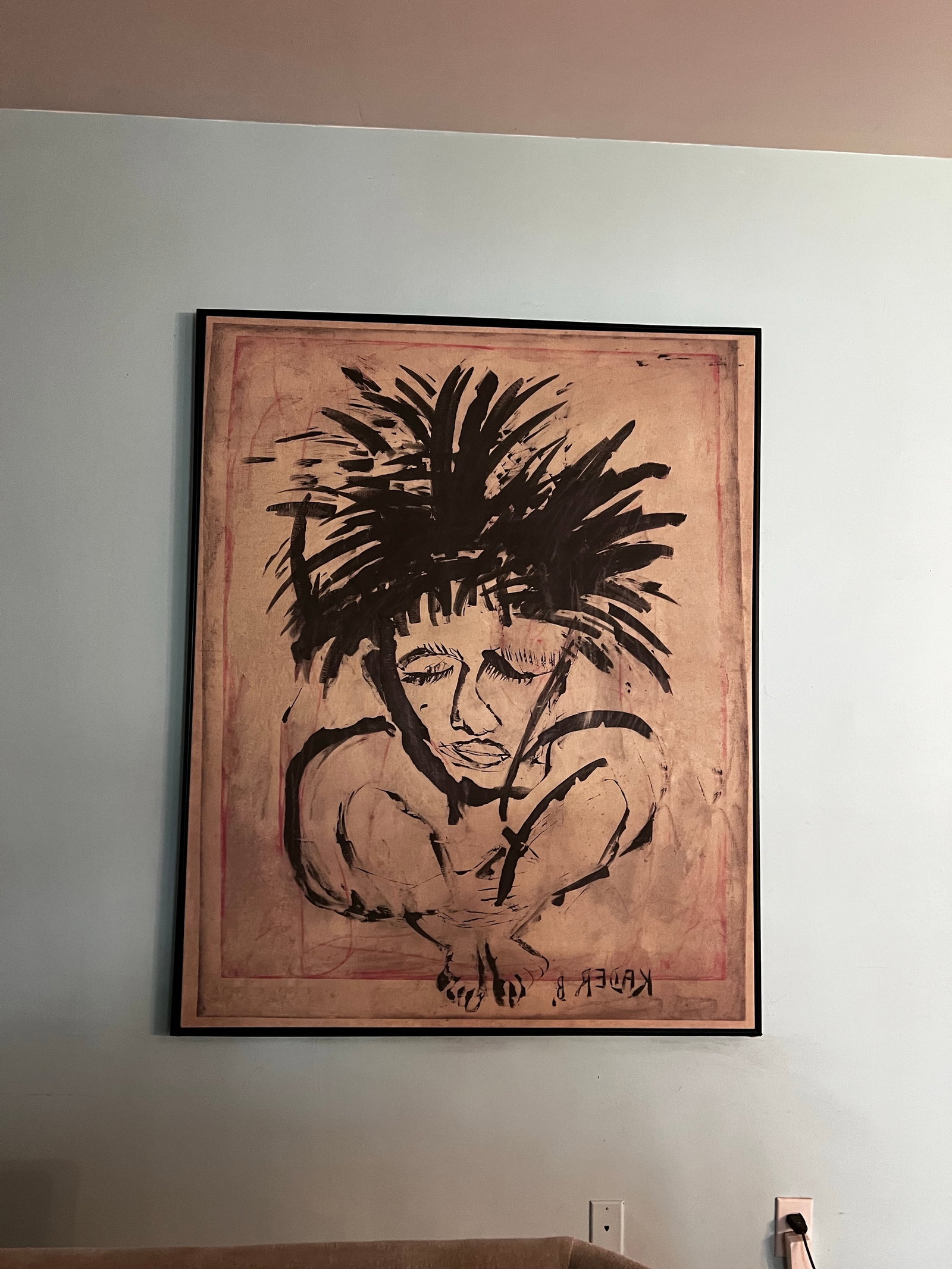 Resting by Abdoul Kader Boly, Framed - 4