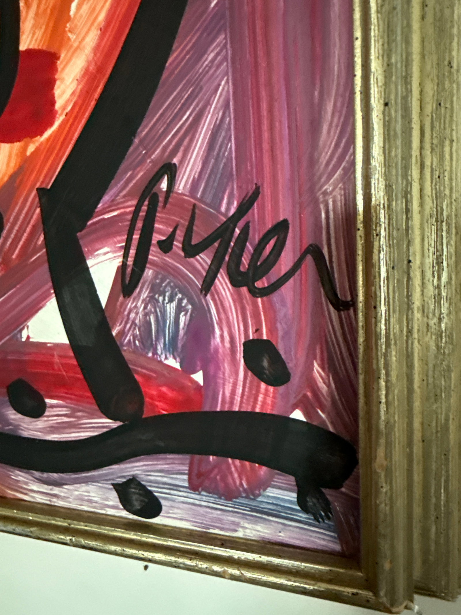 1970s Original Peter Keil Abstract Portrait Painting - 5
