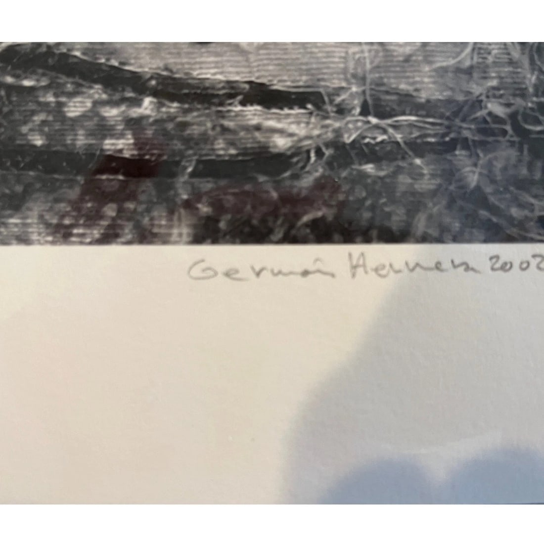 German Herrera "Unravel" Limited Edition Signed Pigment Print (18/20), 2002 - 2