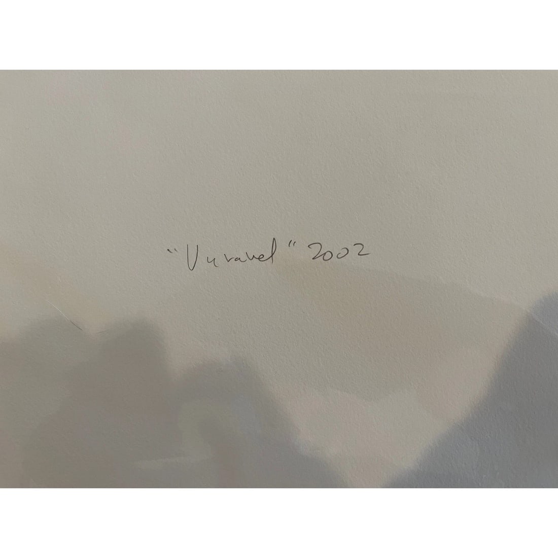 German Herrera "Unravel" Limited Edition Signed Pigment Print (18/20), 2002 - 4