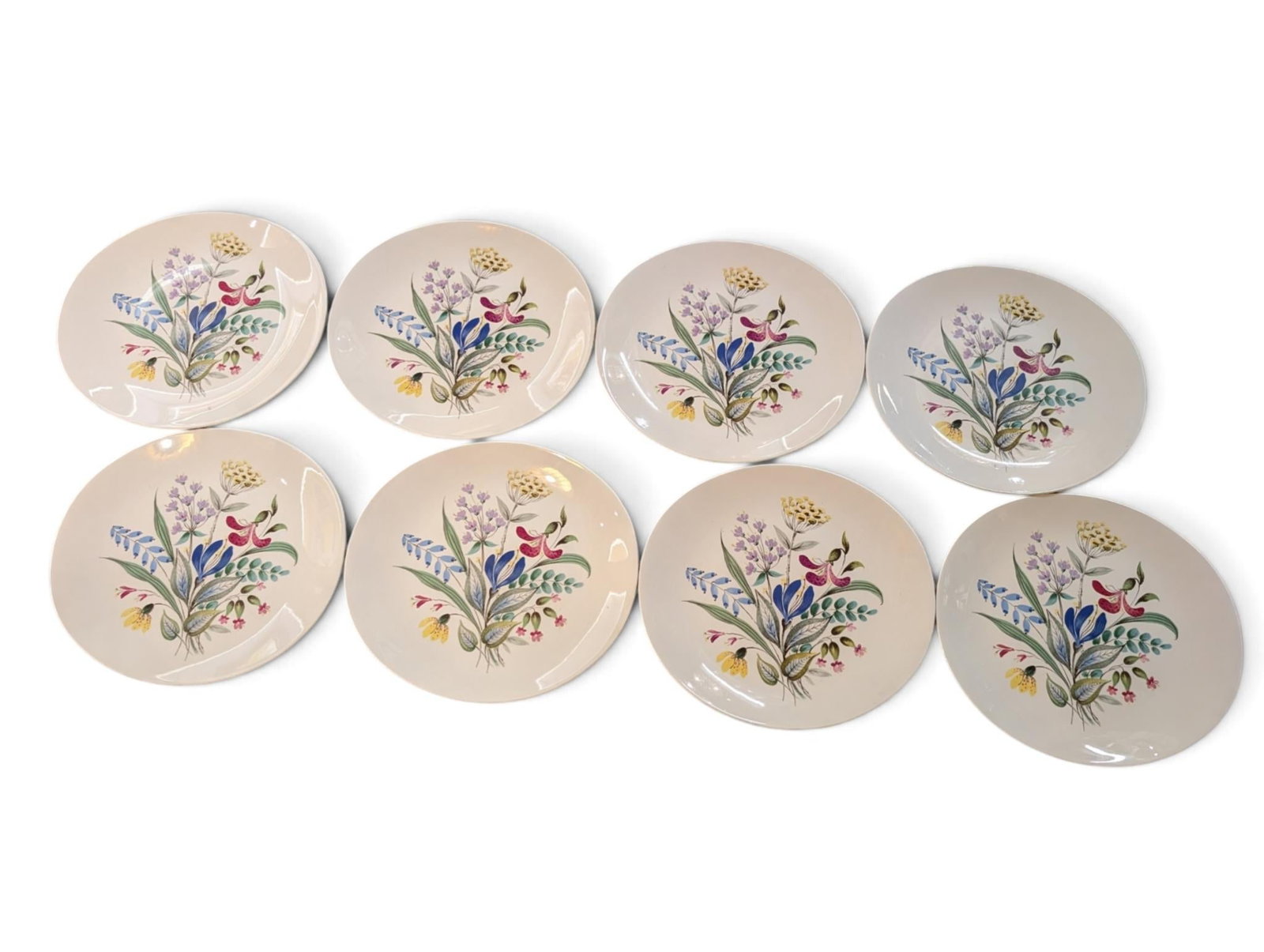 1950s Mid Century Modern Eva Zeisel Bouquet Pattern Hallcraft China Service for 8 - 48 pcs - 5