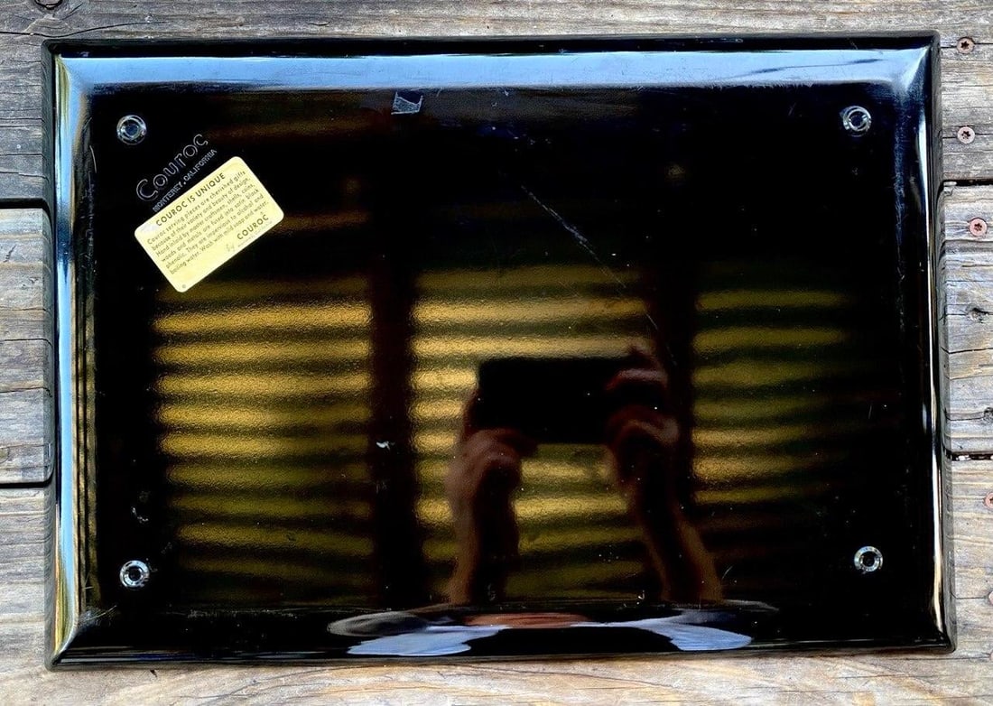 Mid 20th Century Blueprints Under Sail Serving Tray - 9