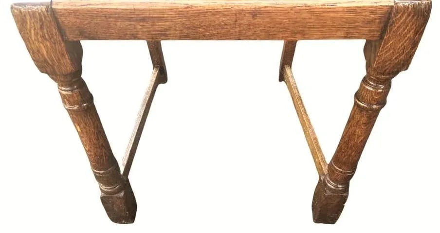 Scottish Arts & Crafts Quarter Sawn Oak Dining Chairs by F. H. Marshall - Set of 4 - Early 20th Cent - 6