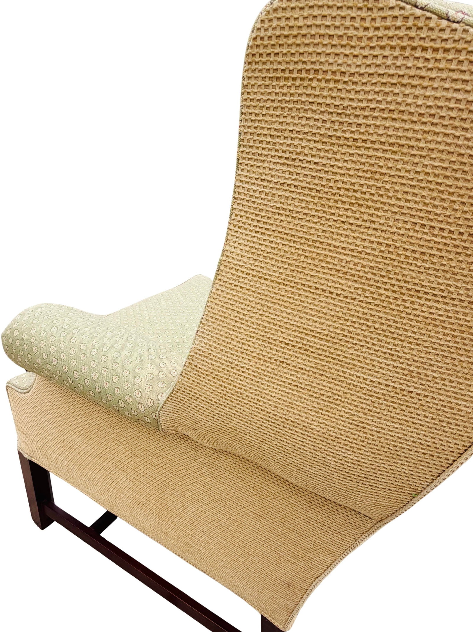 Vintage Hickory Chair Chippendale Wingback Chair | Historic James River Plantations Collection - 13