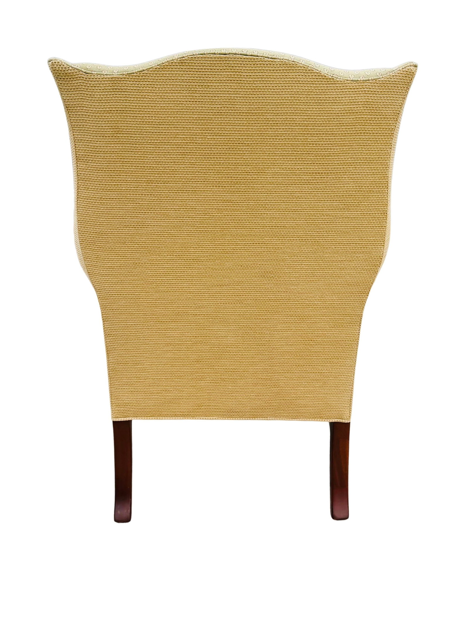 Vintage Hickory Chair Chippendale Wingback Chair | Historic James River Plantations Collection - 6