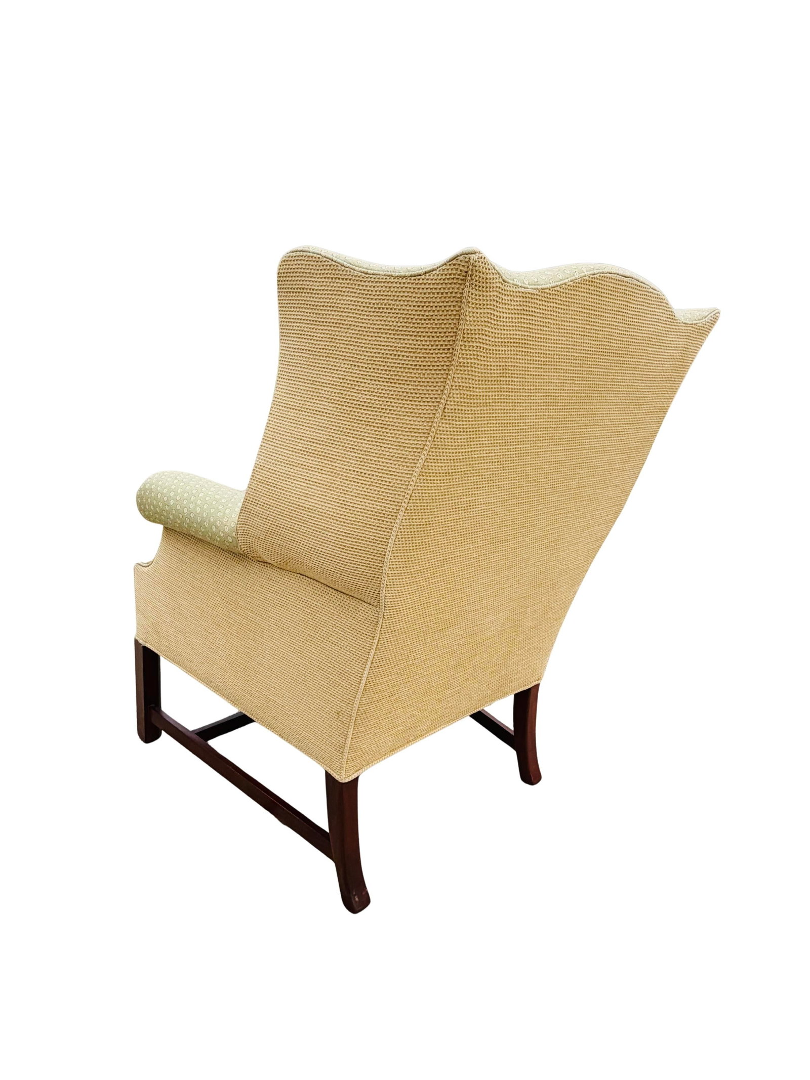 Vintage Hickory Chair Chippendale Wingback Chair | Historic James River Plantations Collection - 7