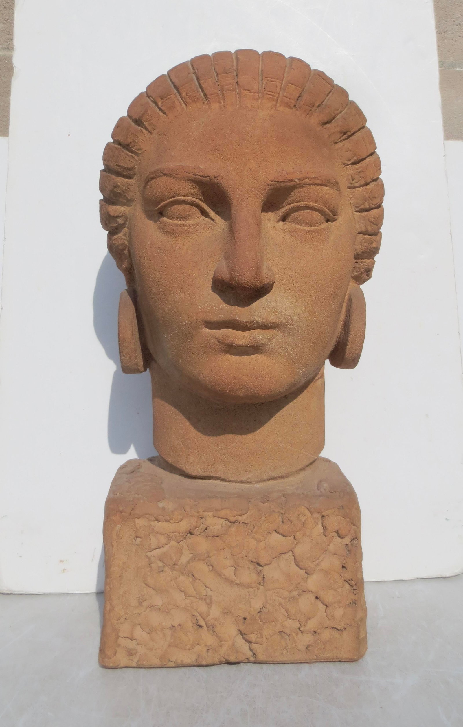 Unique Terra Cotta by Marcel Andre Bouraine Dated 1930 - 2