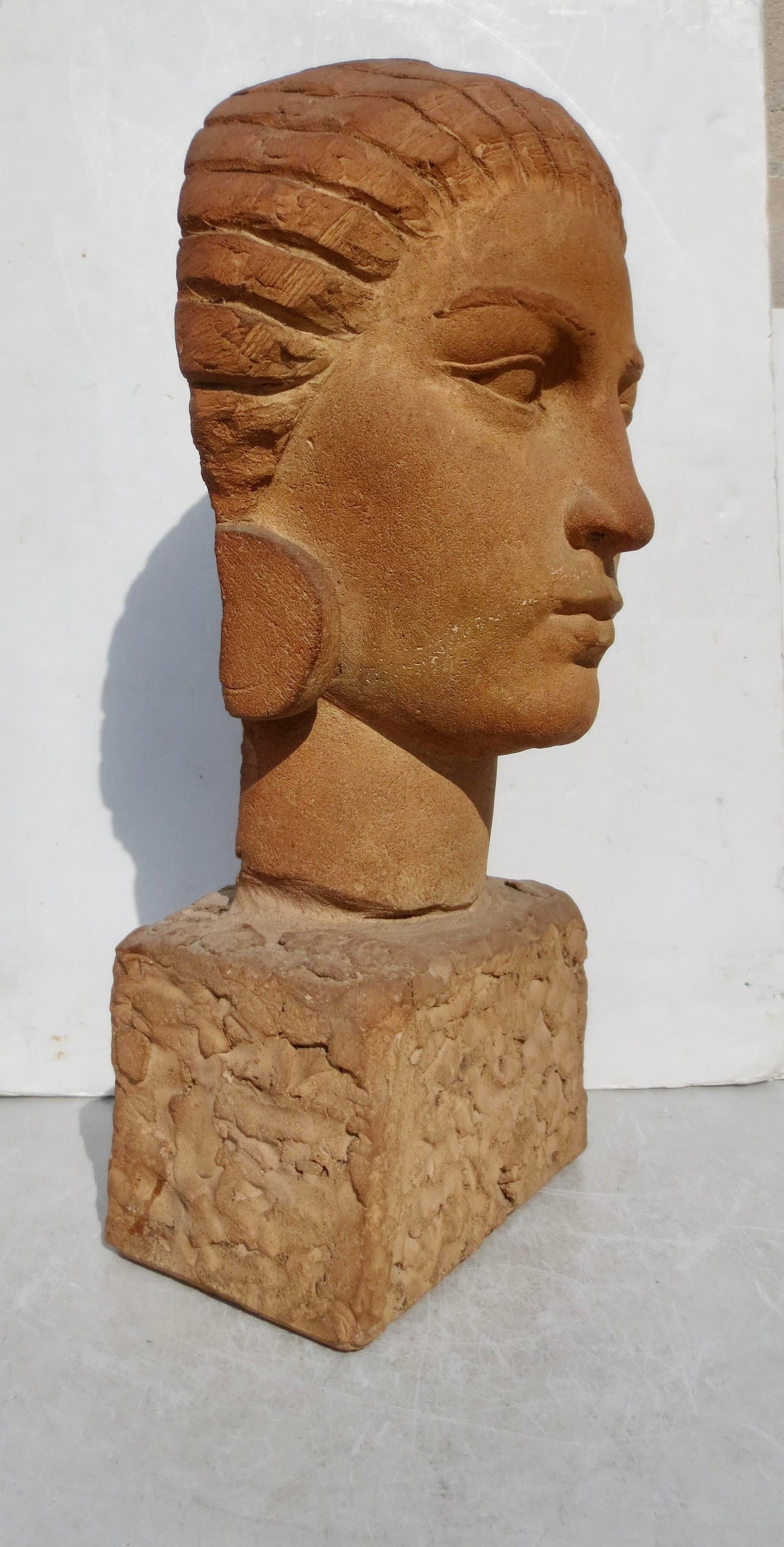 Unique Terra Cotta by Marcel Andre Bouraine Dated 1930 - 4