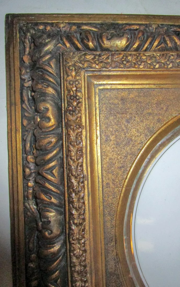 K P M Porcelain Painting of Franz Josef of Austria in Ornate Giltwood Frame - 7